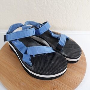 TEVA Flatform Universal Multicolor 1008844 Women's Size 8 Sandal Platform Rare